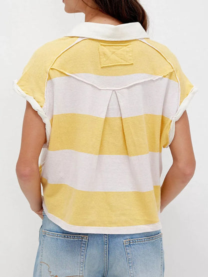 Rugby Cropped Top