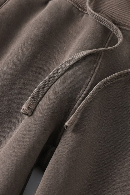 Fleece Lined Bodycon Flared Knit Pants
