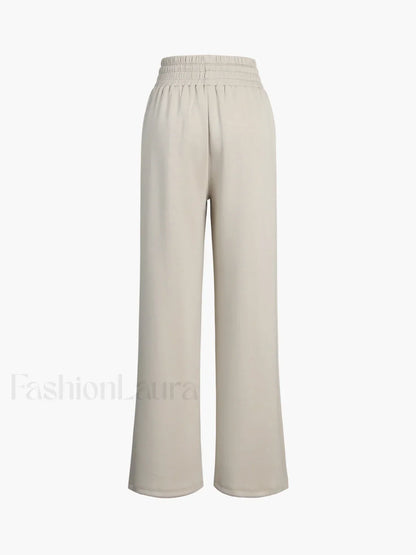 City Walk Graceful Wide Leg Sweatpants