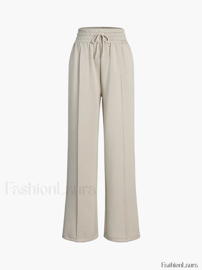 City Walk Graceful Wide Leg Sweatpants