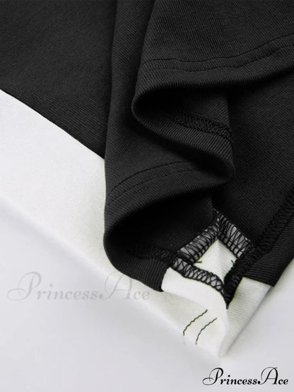 Contrast Trim Rib-Knit Trendy Crop Cami Top