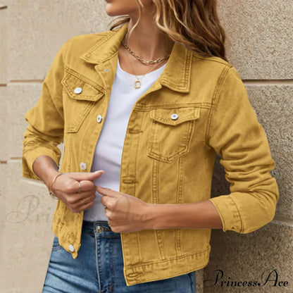 Cotton Denim Spring Autumn Cardigan Punk Gothic Bomber Windbreaker Hollow Out Jacket