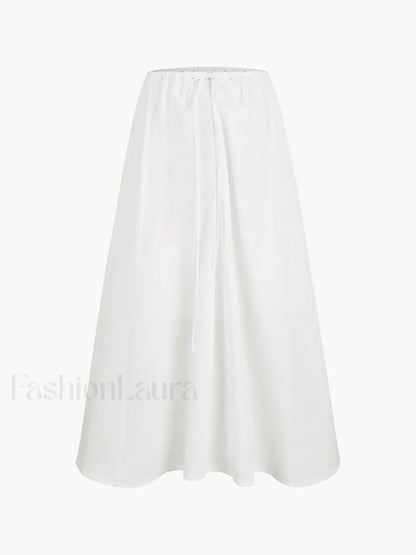 Cowgirl Aesthetics Semi-Sheer Zippered Maxi Skirt