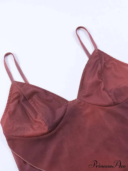 Cross Over Halter Trendy Mesh Crop Cami Top