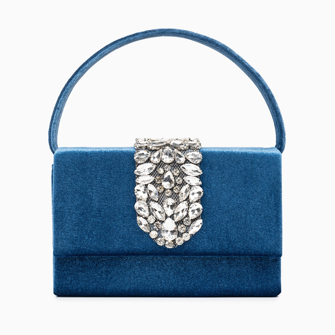 Crystal Encrusted Diamond Handbag