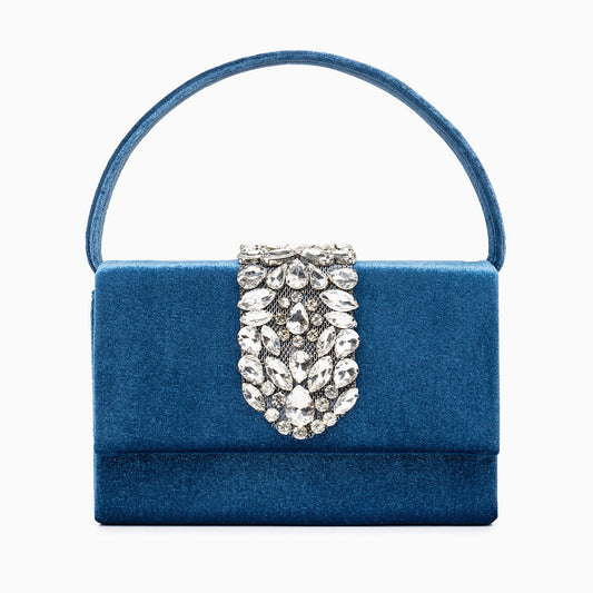 Crystal Encrusted Diamond Handbag