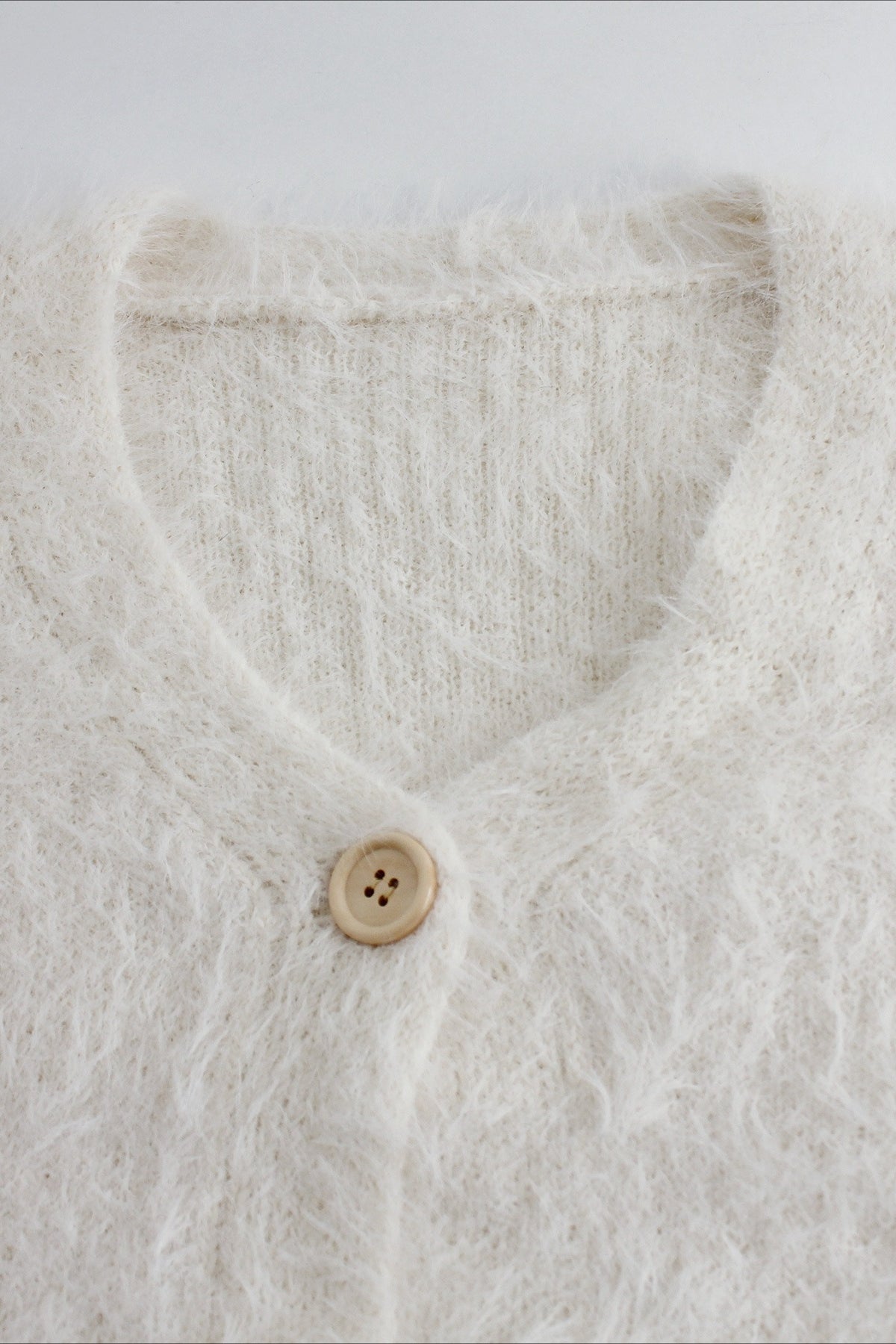 V Neck Button Long Sleeve Cardigan