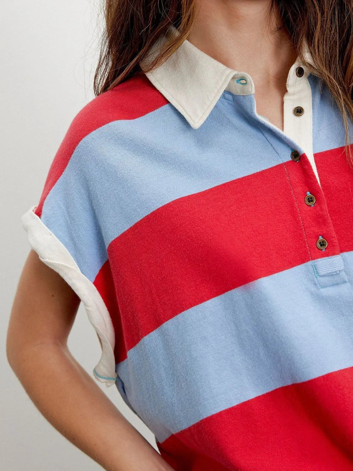 Rugby Cropped Top