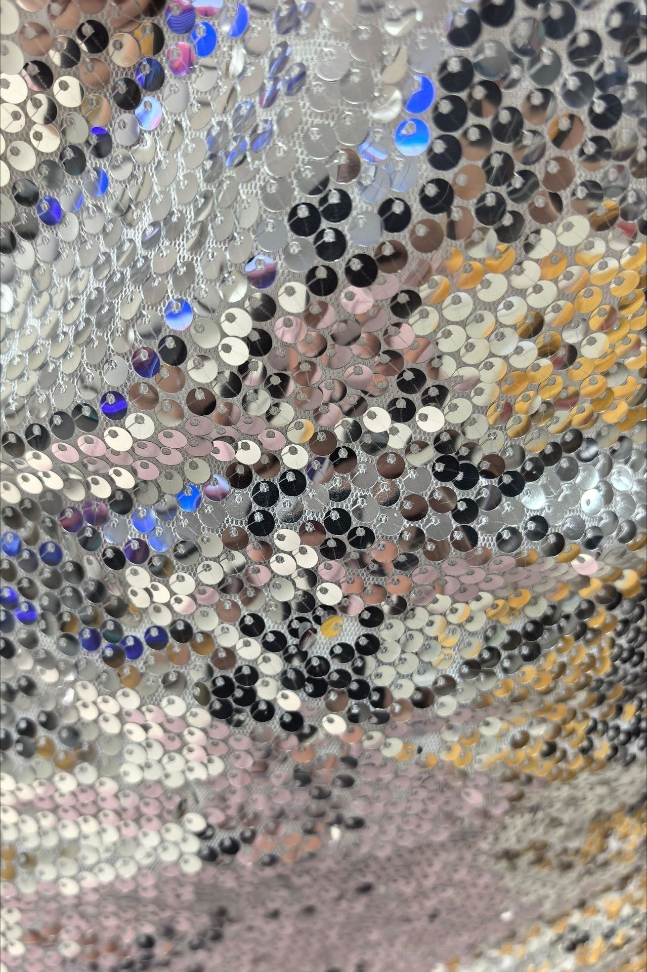 Deep V Neck Spaghetti Strap All Over Sequin Shift Mini Dress
