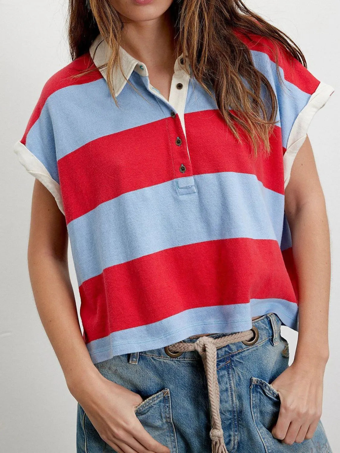 Rugby Cropped Top