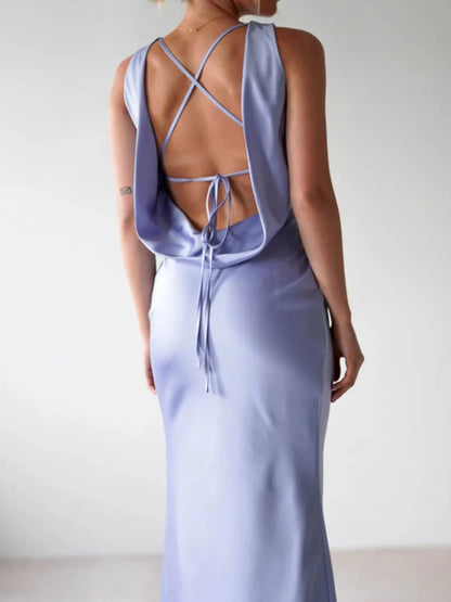 Sinclair Satin Maxi Dress