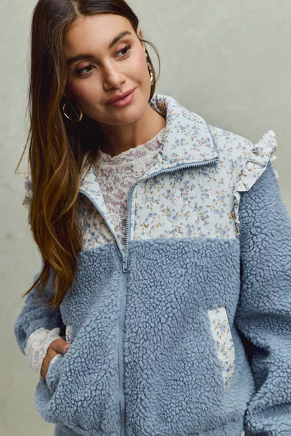 Feathers Sherpa Jacket