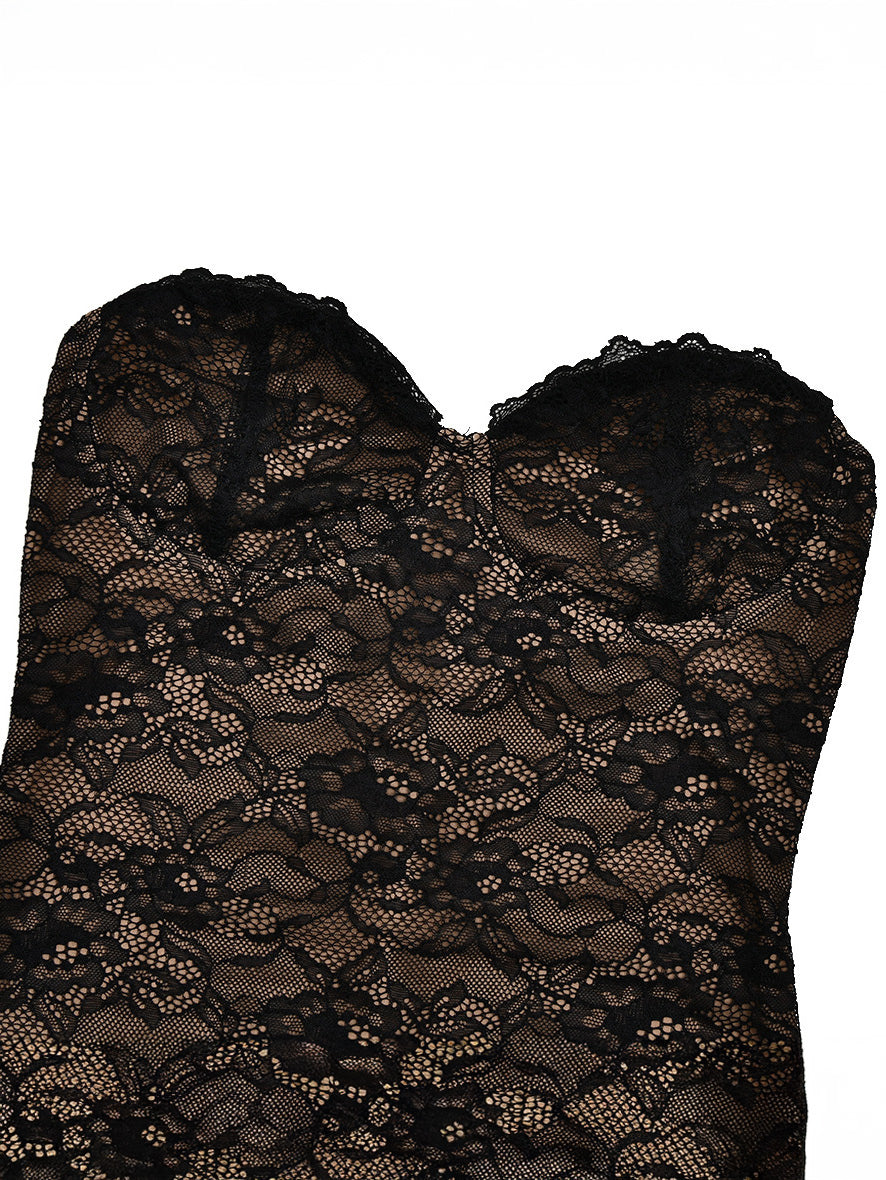 Elegant Black Floral Lace Shrug Maxi Dress Bodycon Evening Gown For Women 2026