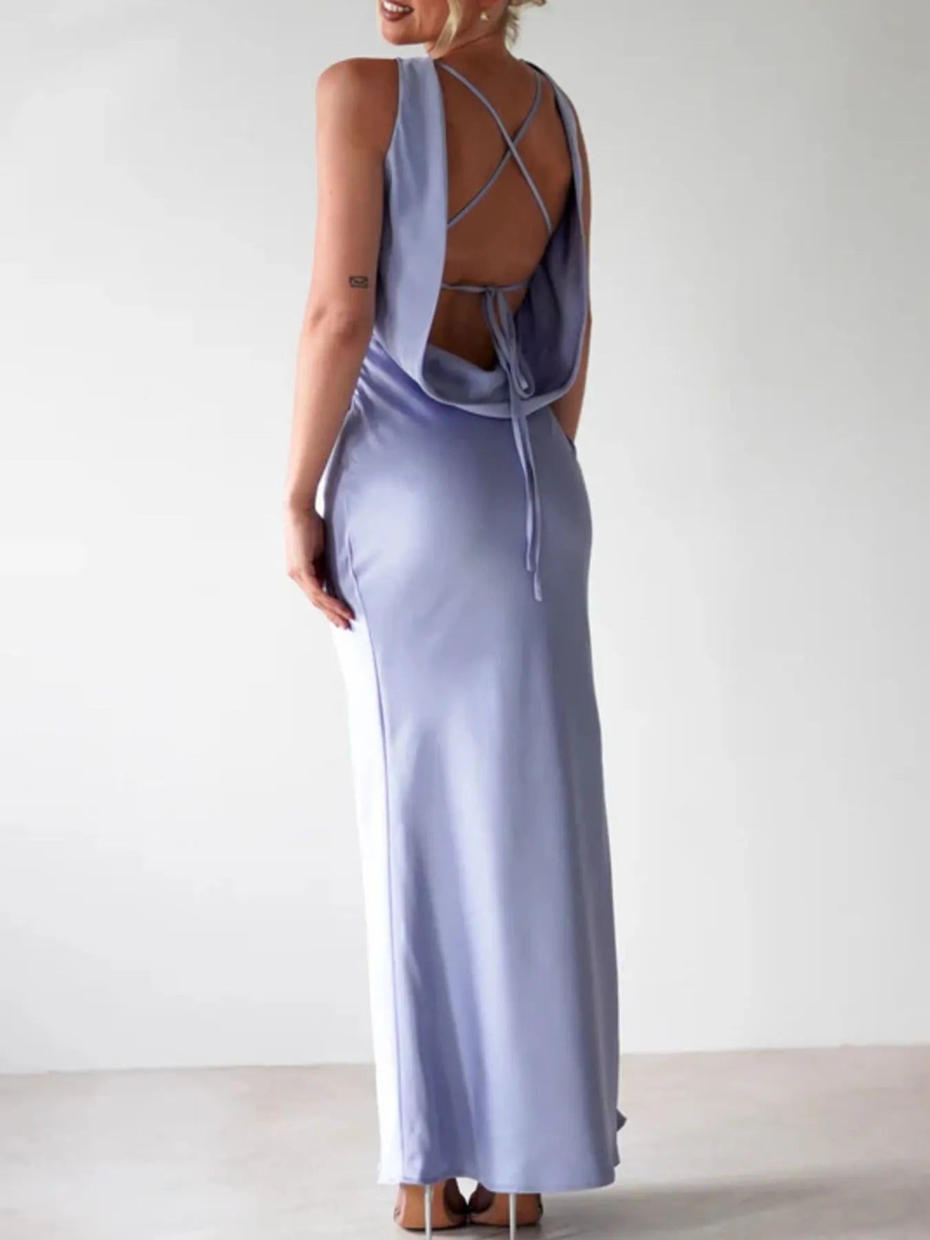 Sinclair Satin Maxi Dress
