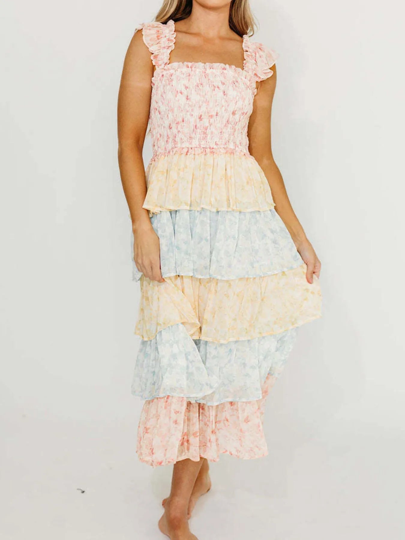 Maggs Floral Midi Dress