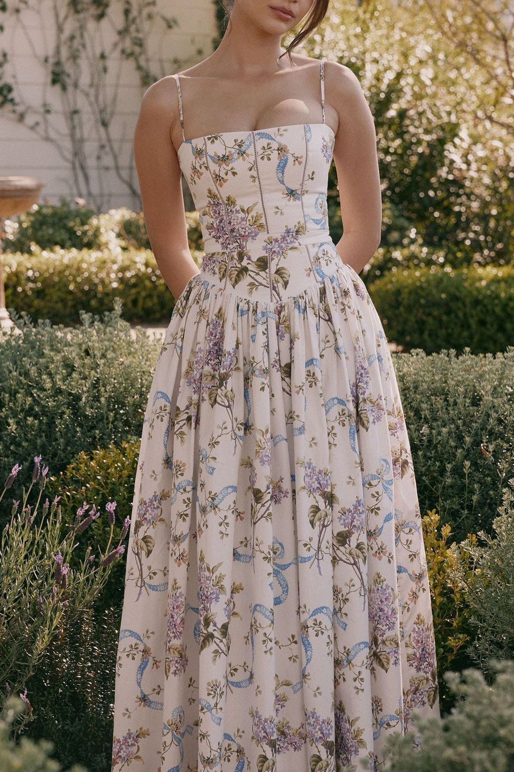 | Floral Cami Maxi Dress