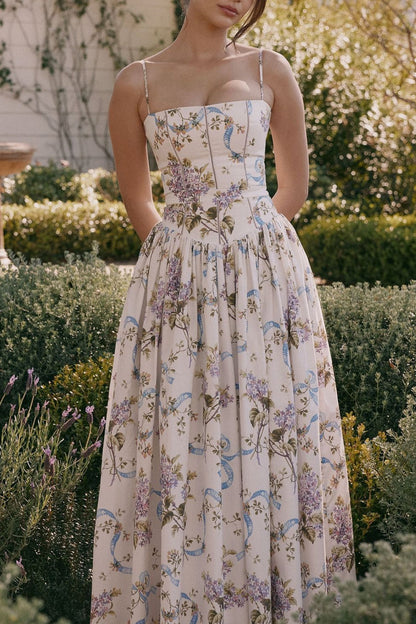 | Floral Cami Maxi Dress