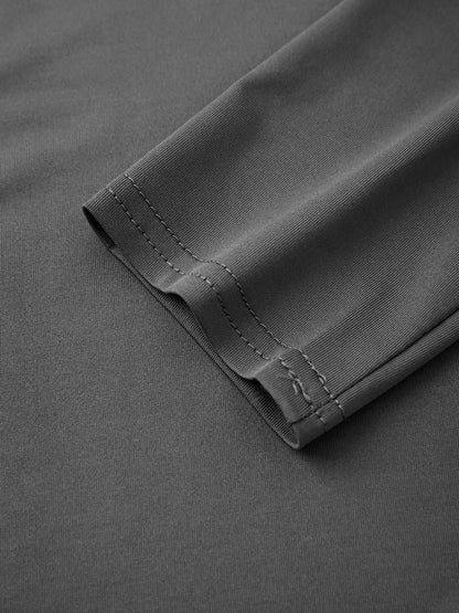 Solid Color Long Sleeve Top