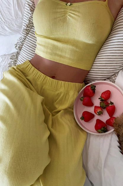 | Soft Relaxed Cami Pants Set