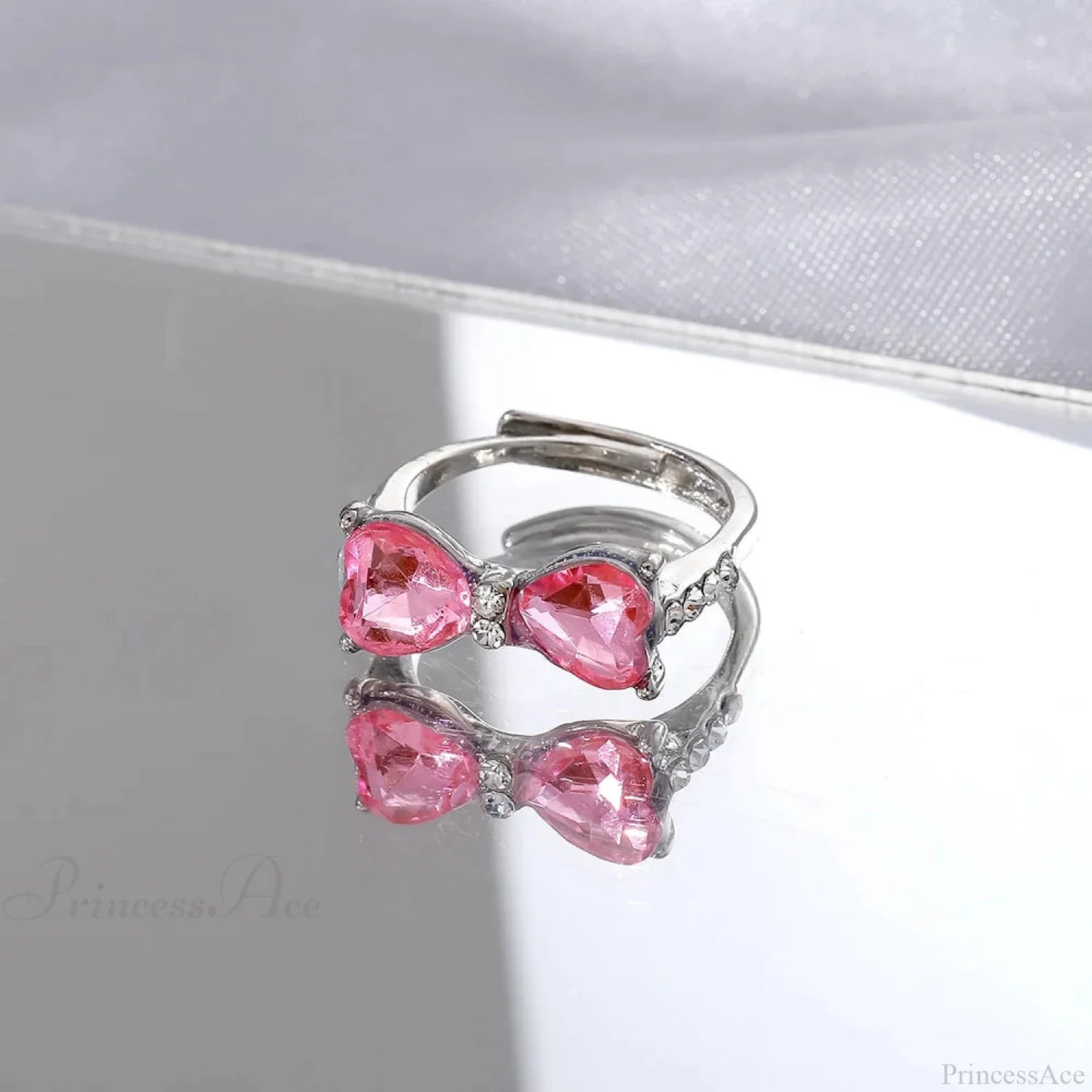 Dark Animal Butterfly Zircon Star Ring