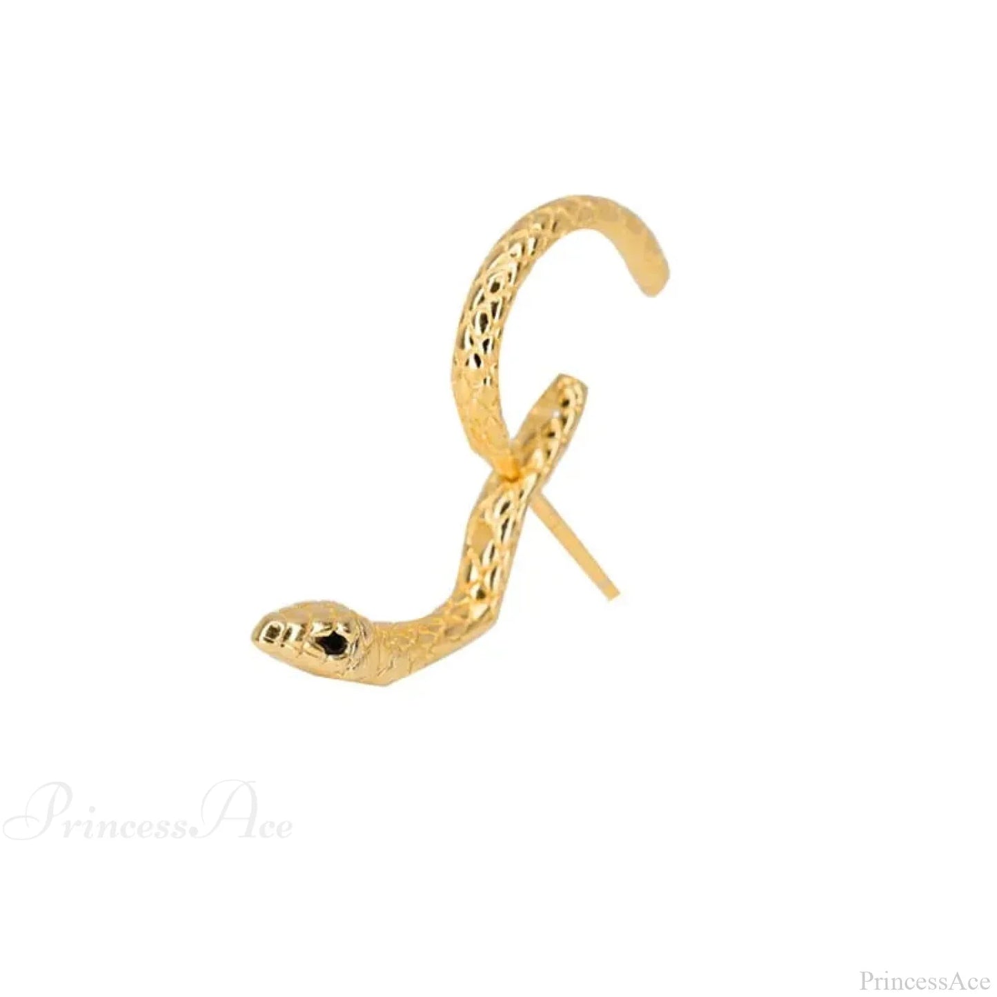 Dark Animal Serpent Clasp Character Earring