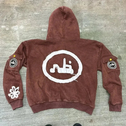 Dark Flash Diamond Patch Hoodie