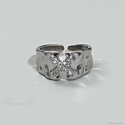 Dark Gothic Crimson Ring
