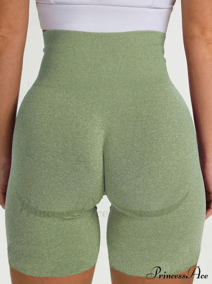 Sport Slim Shorts Seamless Leggings