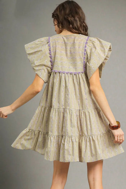 Lavender Rose Dress