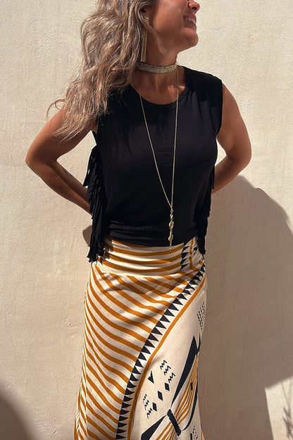 Told You So Girl Tassel Trim Relaxed Top