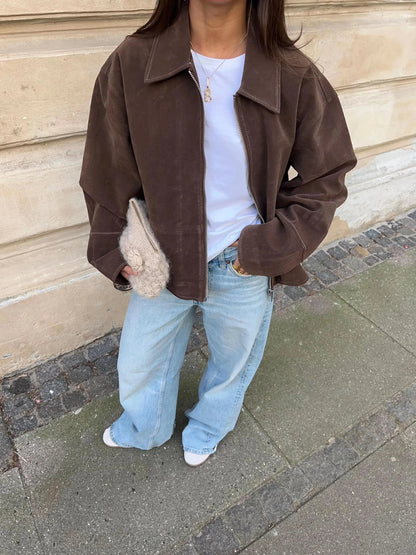LENA | SUEDE JACKET