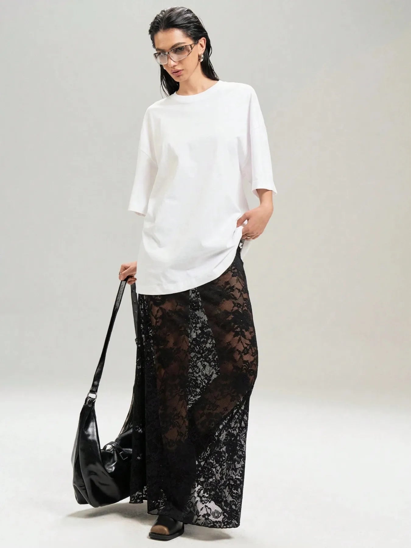Courtney Lace Maxi Skirt