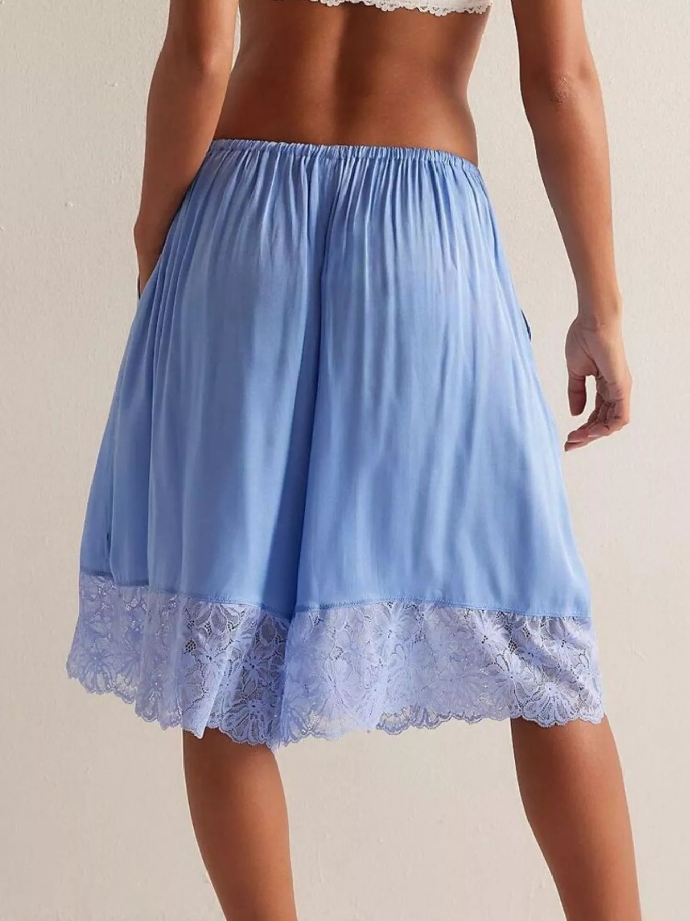 Teddi Drawstring Lace Shorts