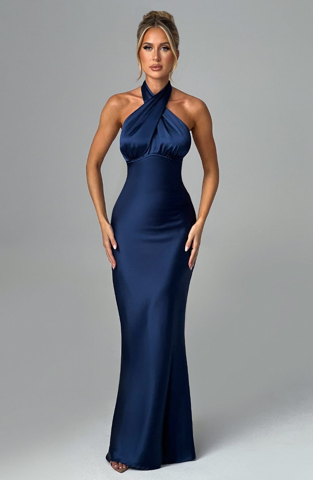Halter Backless Maxi Dress
