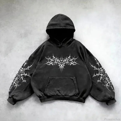 Distress Road Medieval Zip Hoodie