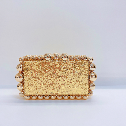 Zahra Acrylic Clutch Bag