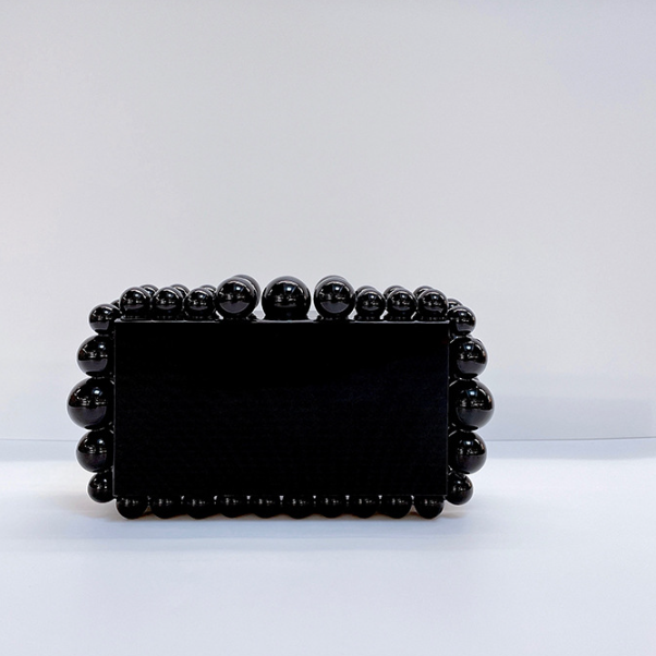 Cloud Clutch Bag in Acrylic