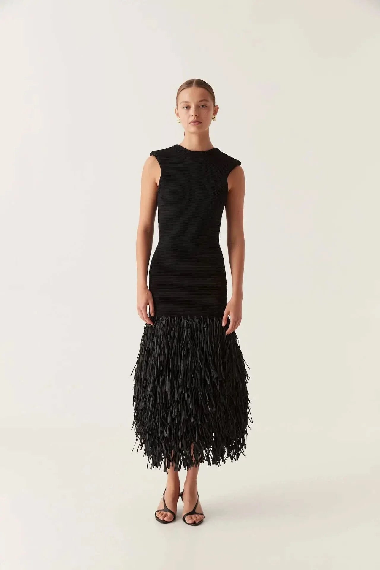 Belle | Knit Midi Dress