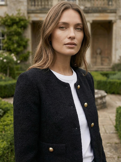 Oldmoney Aesthetics Tweed Blazer