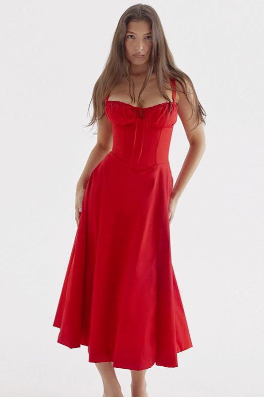 Sexy Bustier A-Line Slip Dress