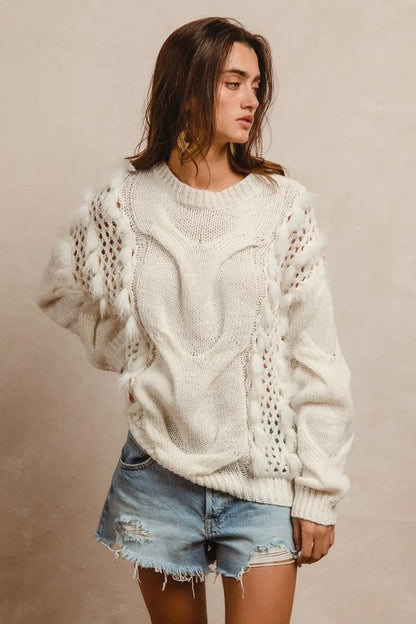Vail Cable Knit Sweater