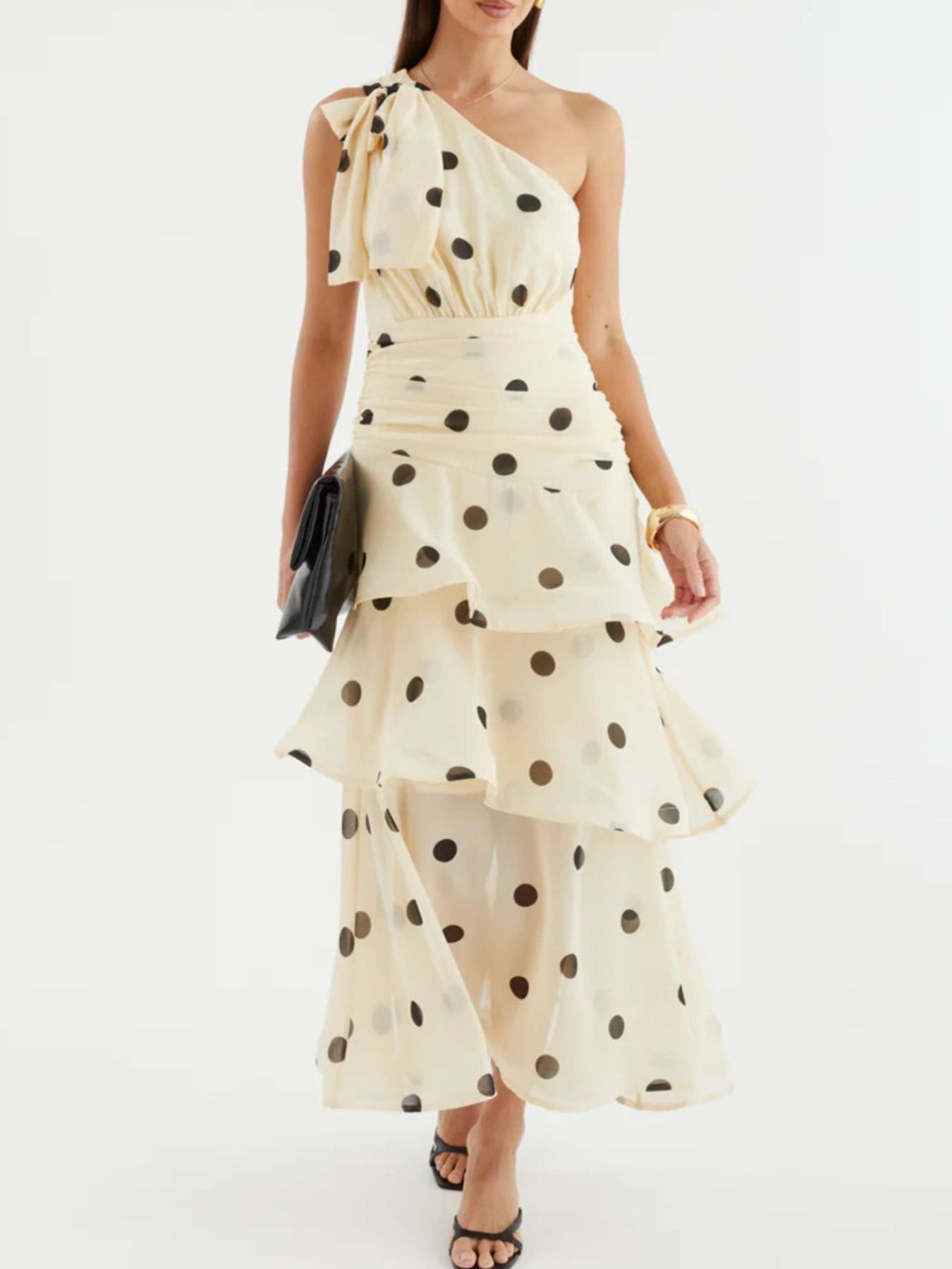 Kline Polka Dot Maxi Dress