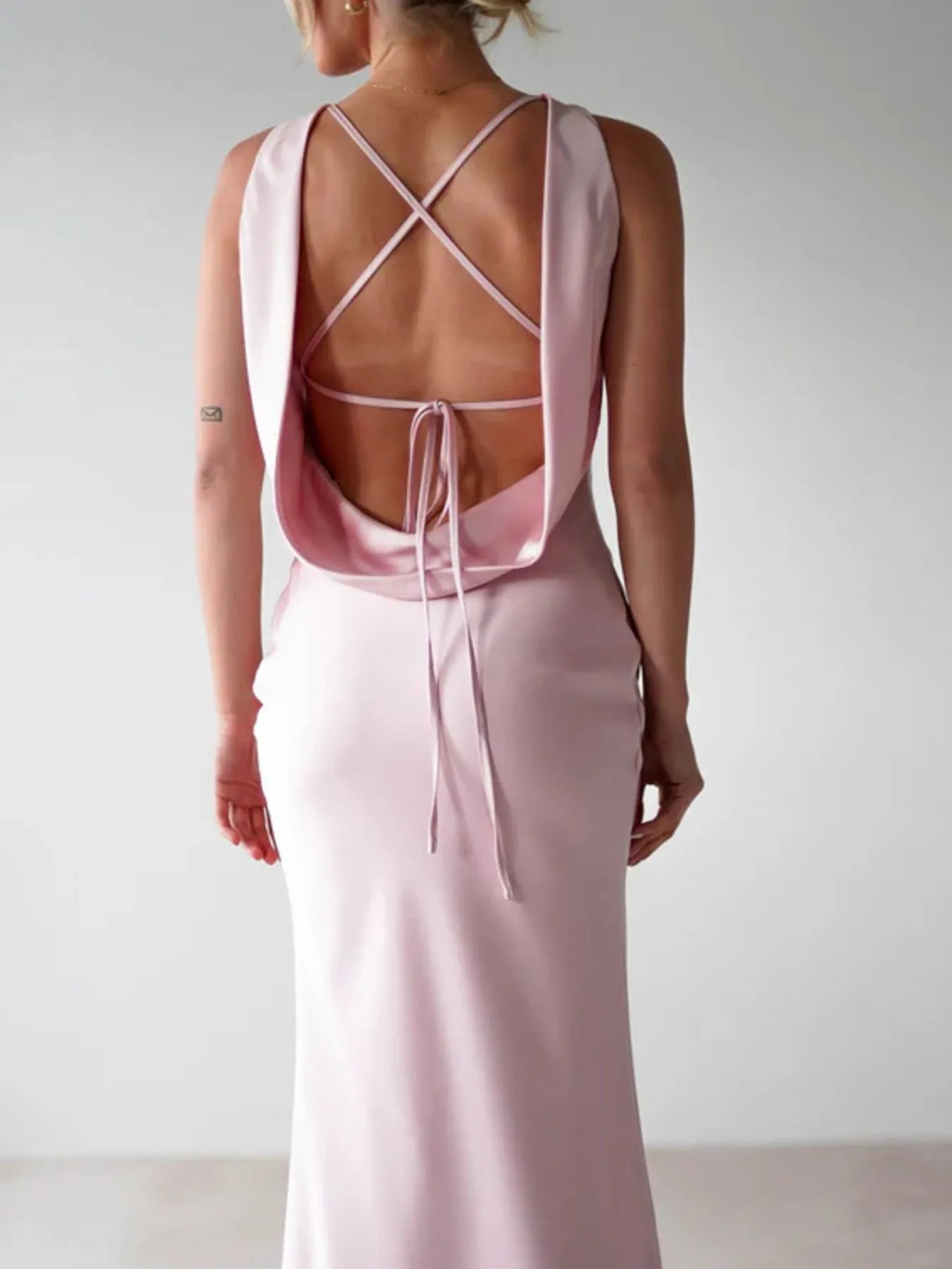 Sinclair Satin Maxi Dress