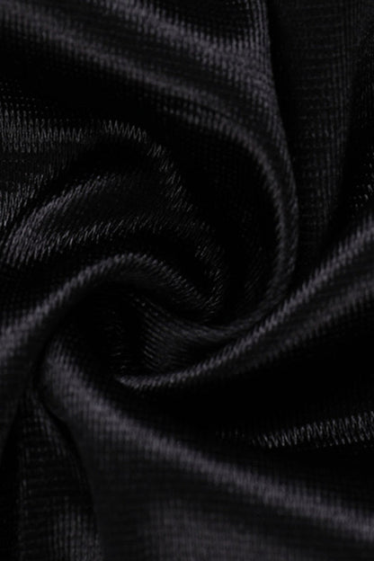 Satin Bowknot Strap Party Dress