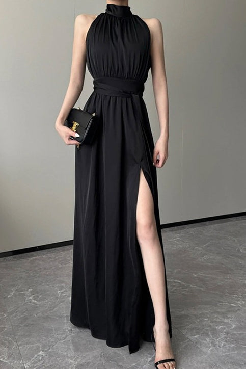 | Sleeveless Evening Maxi Dress