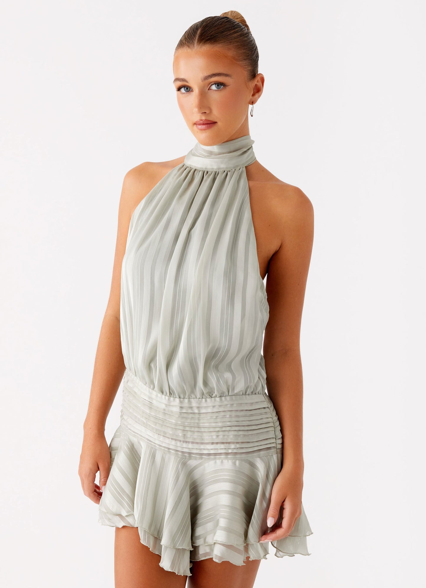 Amira Chiffon Mini Dress