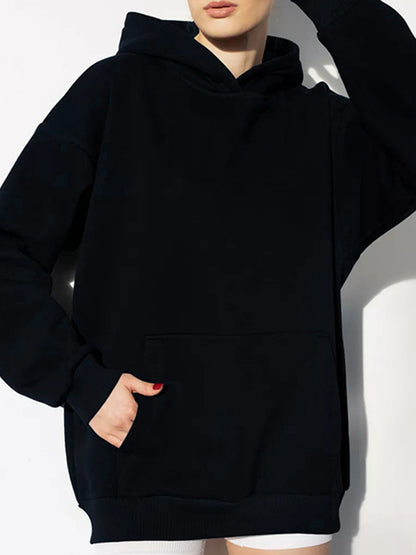 Soft Fabric Loose-Fitting Sweatshirts
