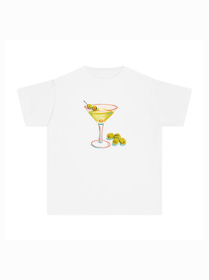 Retro Print Short Sleeve Tee