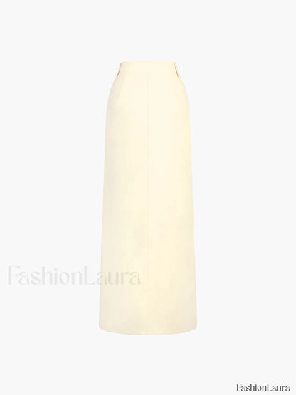Effortless Slit Graceful Maxi Skirt