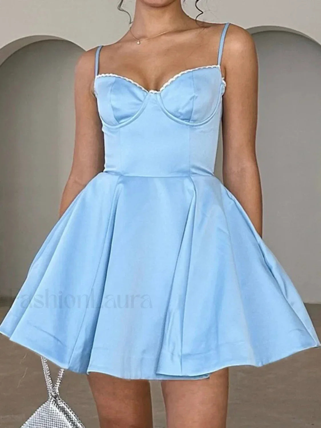 Elegant Floral Print Tulle Floral Dress